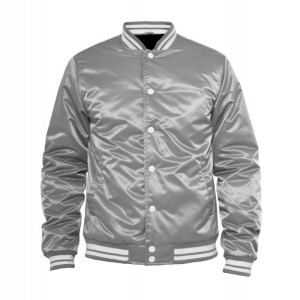 Satin Varsity Jacket