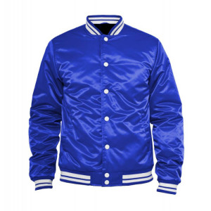 Satin Varsity Jacket